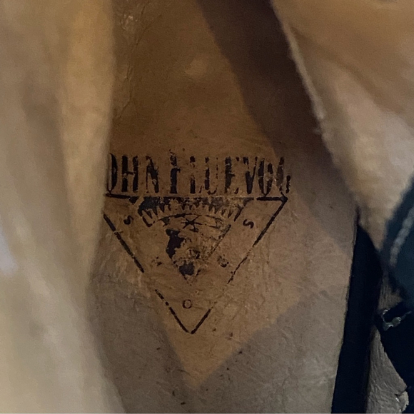 John Fluevog Angelou Open Toe Platform Bootie 7 | Avant-Garde Designer Shoe - Picture 14 of 17